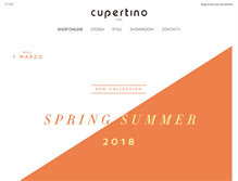 Tablet Screenshot of cupertino.it